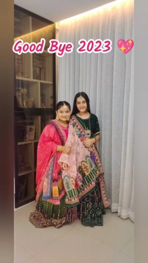 Kavya Ramani Instagram - Good Bye 2023 💖 #beautifulmemories #welcome2024