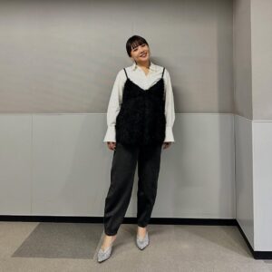 Kayo Noro Instagram - 衣装様たちです🙋🏻‍♀️🙇🏻‍♀️🙇🏻‍♀️🙇🏻‍♀️🙇🏻‍♀️🙇🏻‍♀️
・
・
①
gillet @designnworks_ladies_official
shirt with bustier @nanouniverse_official
pants @micaanddeal_official
shoes @kanematsu_official
jewelry @cocoshnik_official
・
・
②③
coat @qualite_official
knit @cadune_official
bustier @mystrada_official
pants @arpege_story
gurkha sandal @tsurubymarikooikawa
pierce,blacelet @unoaerre_japan
ring @zuttoholic 
・
④
denim jacket @arpege_story
knit @designnworks_ladies_official
pants @demiluxebeams
sneakers @ugg
ring @artidaoud
・
⑤
one piece @ @freada_official, @freaksstore_official
sneakers @ugg
earrings,ring @lucasjacklondon
・
⑥
vest,pants @abahousemavie
pullover @ships_women_official
pumps @daianashoespress
pierce,ring @zurtoholic
blacelet @unoaerre_japan
・
⑦
blouse @ships_women_official
pants @arpege_story
pumps @tsurubymarikooikawa
pierce @unoaerre_japan
blacelet,ring @zuttoholic
・
⑧⑨
knit @demiluxebeams
skirt @freada_official, @freaksstore_official
boots @steppi_official
jewelry @unoaerre_japan
・
⑩
knit @cadune_official
pants @designnworks_ladies_official
shoes @tsurubymarikooikawa
pierce @zuttoholic
blacelet,ring @unoaerre_japan
・
・
⑪
knit ,skirt @jusglitty_official
boots @tsurubymarikooikawa
jewelry @unoaerre_japan
・
・
⑫
knit @micaanddeal_official
skirt @arpege_story
boots @zara
ring @artidaoud
・
・
⑬
jacket,knit setup @cadune_official
boots @kanematsu_official
jewelry @unoaerre_japan
・
・
⑭
camisole @mystrada_official
shirt @arpege_story
pants @cadune_official
mule@kanematsu_official
pierce,silver ring  @unoaerre_japan
smoky quartz ring @mariha_official
・
・
⑮
one piece @lounie_jp
gillet @stola.jp
pumps @tsurubymarikooikawa
jewelry @unoaerre_japan
・
・
⑯
tulle blouse @mystrada_official
velour pullover @micaanddeal_official
pants @cadune_official
pumps @tsurubymarikooikawa
jewelry @unoaerre_japan
・
・
⑯
blouse @qualite_official
overalls @theshoptk_official
pumps @kanematsu_official
jewelry @artidaoud
・
・
⑰
jumper skirt @jusglitty_official
knit @micaanddeal_official
boots @tsurubymarikooikawa
jewelry @unoaerre_japan
・
・
⑱
knit @cadune_official
skirt @mystrada_official
boots @dianashoespress
pierce @unoaerre_japan
rings @zuttoholic
・
・
⑲
kimono @kimono_vasara,@vasara_kimono