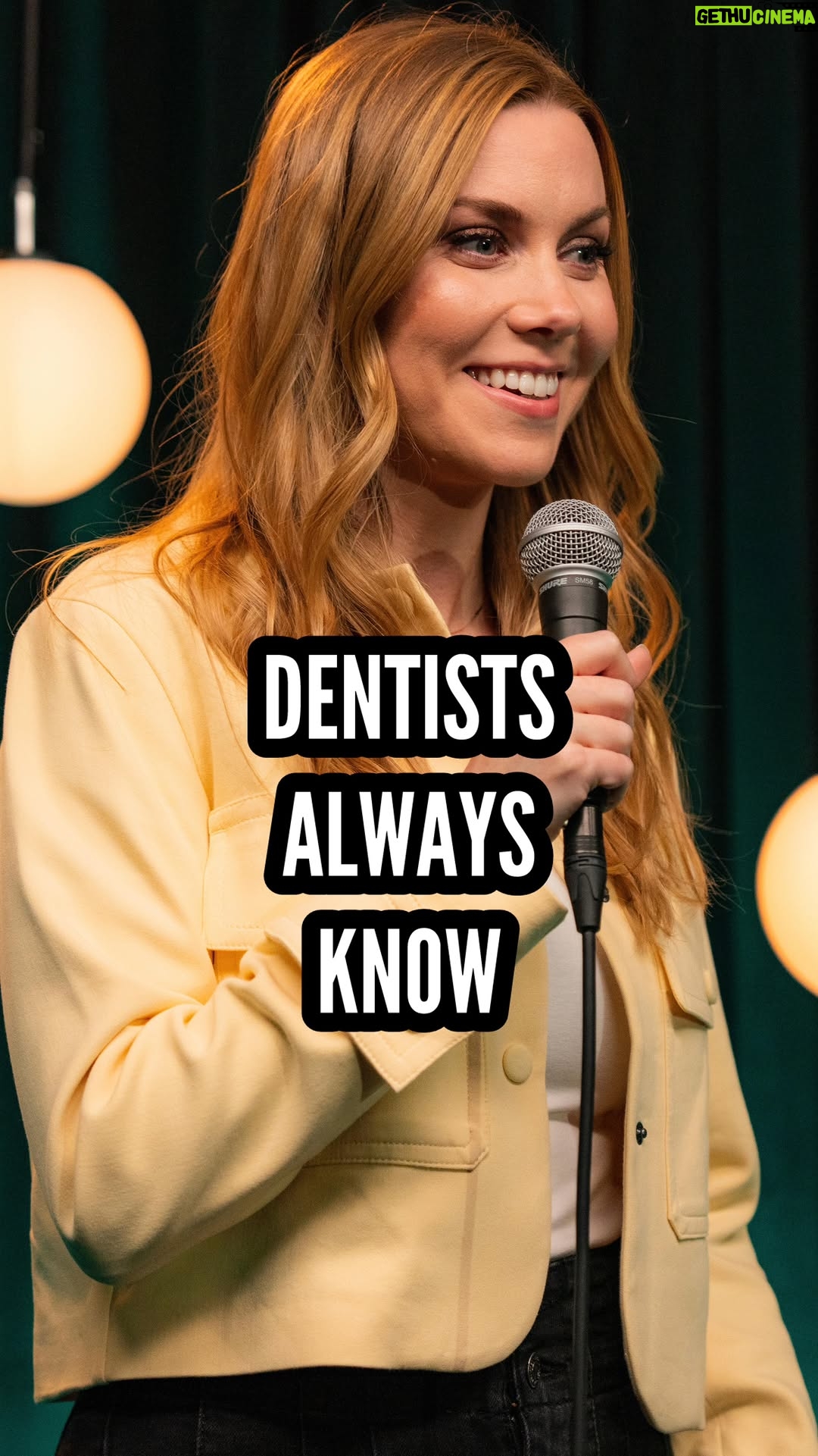 Kelsey Cook - 12.8K Likes - Apparently it’s #NationalDentistsDay 😂 check out my special Mark Your Territory on YT and Hulu!
#standupcomedy #comedy #reels #dentist #dental