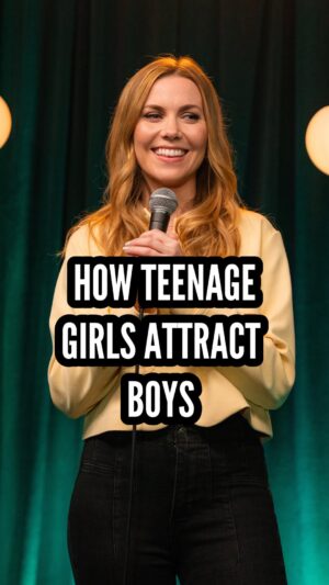 Kelsey Cook Instagram - Hope everyone with teenage daughters sleeps well tonight 😬😂

#standupcomedy #comedy #reels #genz #millennial #vabbing