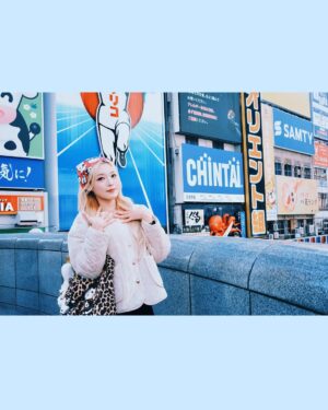 Kim Ha-ram Instagram - 🎀Osaka Dotonbori🎀
ついにラミリン大阪に行った💗