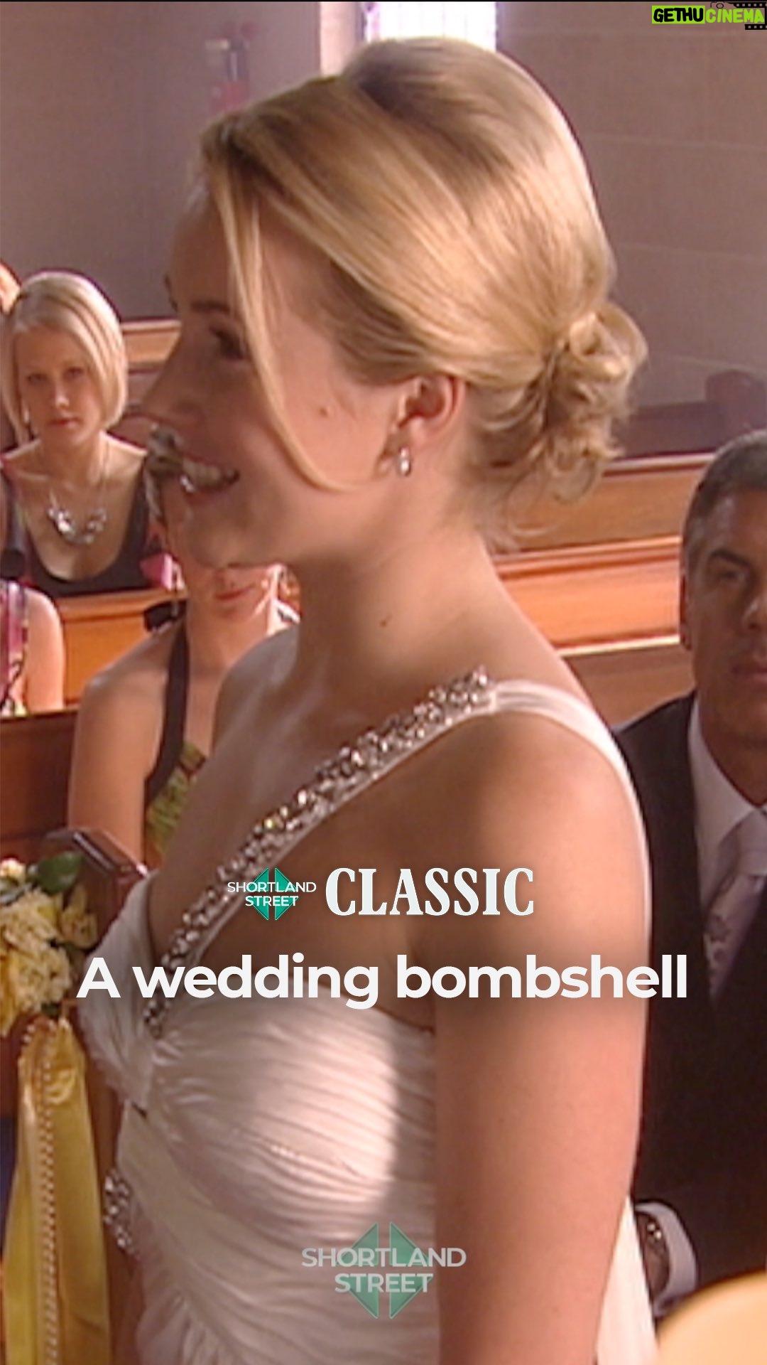 Kimberley Crossman - 0.9K Likes - #OnThisWeek in #ShortlandStreet history, Kieran and Sophie’s wedding was rocked by this big revelation 💍🚔
