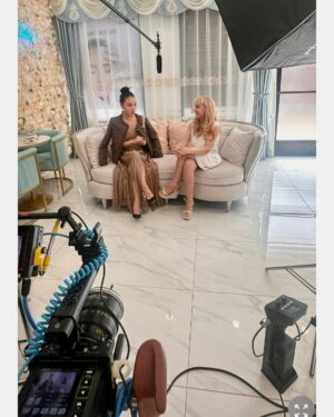 Kimberley Kates Instagram - How much fun was this?! ? A most excellent adventure with my gorgeous friend Princess @kimberleykates8 shooting her new show with beautiful and brilliant Michelle of @mc.authentic!  Thank you! So thrilled to be included.🎉💞🔥 #carouselpost