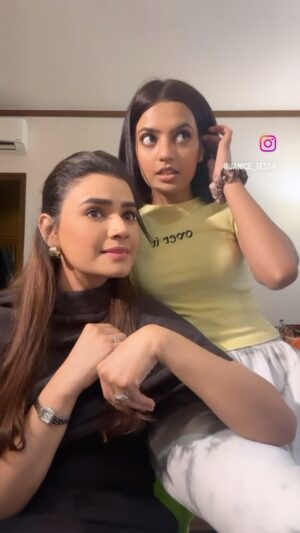 Kiran Haq Instagram - Tag your loud besties🥲 @kiranhaqofficial