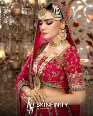 Kiran Haq Instagram - Our very own stunning Kiran Haq looks absolutely ethereal in this bridal makeover created by our skilled team at Skinfinity.

Book your bridal makeover appointment now: 0321-0907777.

Makeup & Styling: @skinfinitybykiran 
Photography: @bilalsaeedphotography 
Outfit: @saniahasancouture
Jewellery: @akjewelspk 
Coordinator: @srprmanagement 

#skinfinitybykiran #kiranhaq #bridalmakeup #beautysalon