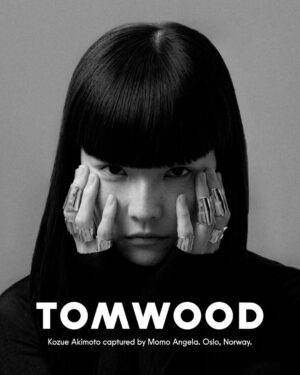 Kozue Akimoto Instagram - It’s official: Introducing Tom Wood x Kozue Akimoto. A celebration of a decade-long friendship and shared creative vision.

Launching EU/NAM: March 7th
Launching Asia: March 15th

Photo: @angelapeachy

#tomwoodxkozue