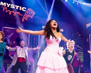 Krystina Alabado Instagram - Mystic Pizza and this cast has my heart 🥹 what an honor it’s been spending 4 years developing this show and Daisy from Zoom workshop, to premiering at Ogunquit Playhouse, to NYC workshops, to our west coast premiere, to now landing at @papermillplayhouse for this incredible run we just closed. I am full of gratitude and love and can’t WAIT for what’s in store for Mystic next ✨🍕 @mysticpizzaonstage