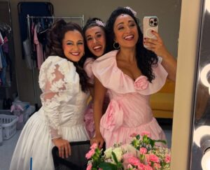 Krystina Alabado Instagram - Mystic Pizza and this cast has my heart 🥹 what an honor it’s been spending 4 years developing this show and Daisy from Zoom workshop, to premiering at Ogunquit Playhouse, to NYC workshops, to our west coast premiere, to now landing at @papermillplayhouse for this incredible run we just closed. I am full of gratitude and love and can’t WAIT for what’s in store for Mystic next ✨🍕 @mysticpizzaonstage