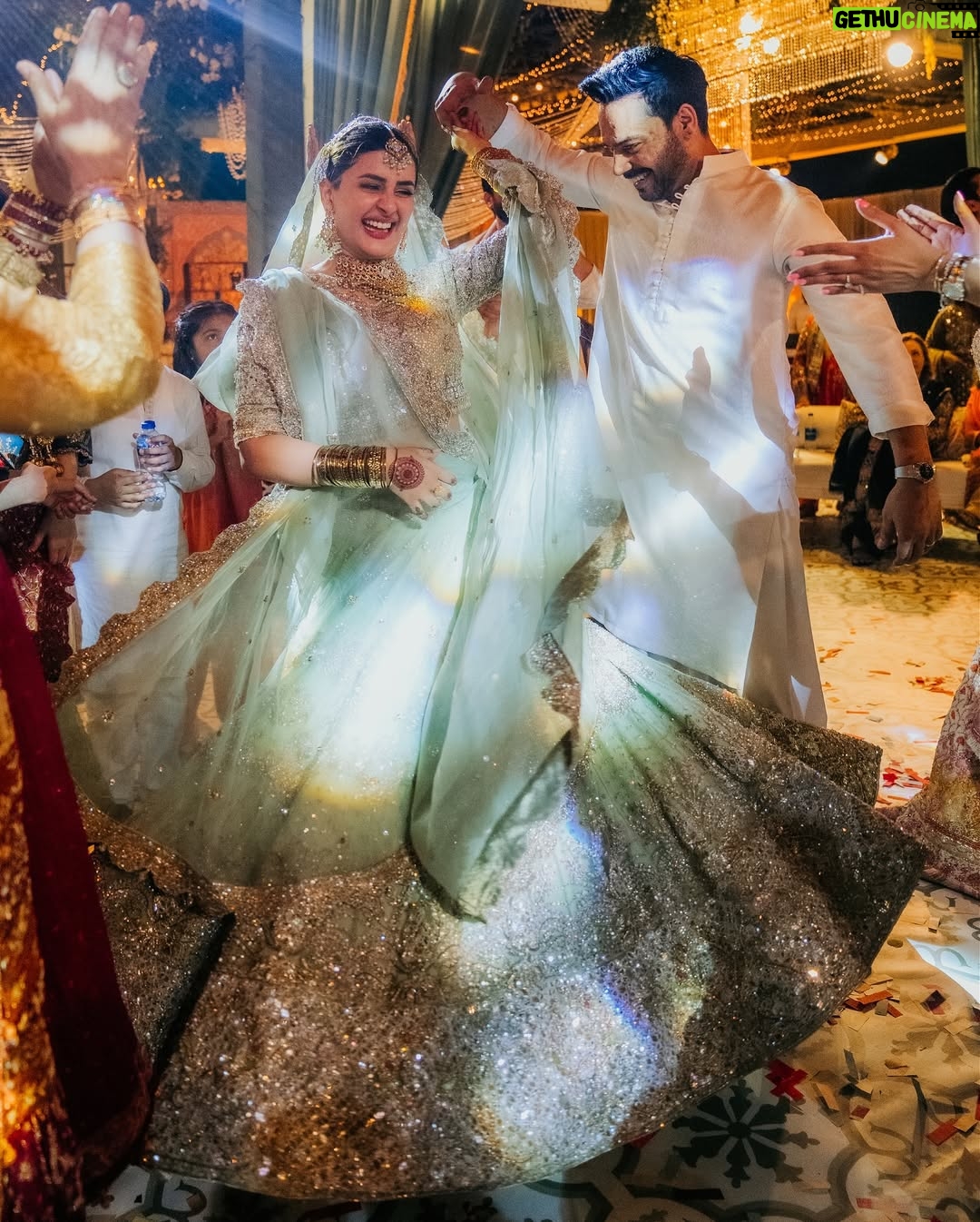 Kubra Khan - 257.6K Likes - I wanted to Sparkle. @hijabomer you made me sparkle. Thank you. - Few glimpses of a beautiful night filled so love and laughters. Thank you @yrattamedia for such beautiful memories. And of course, my glam up by none other than @mubsher.bhatti