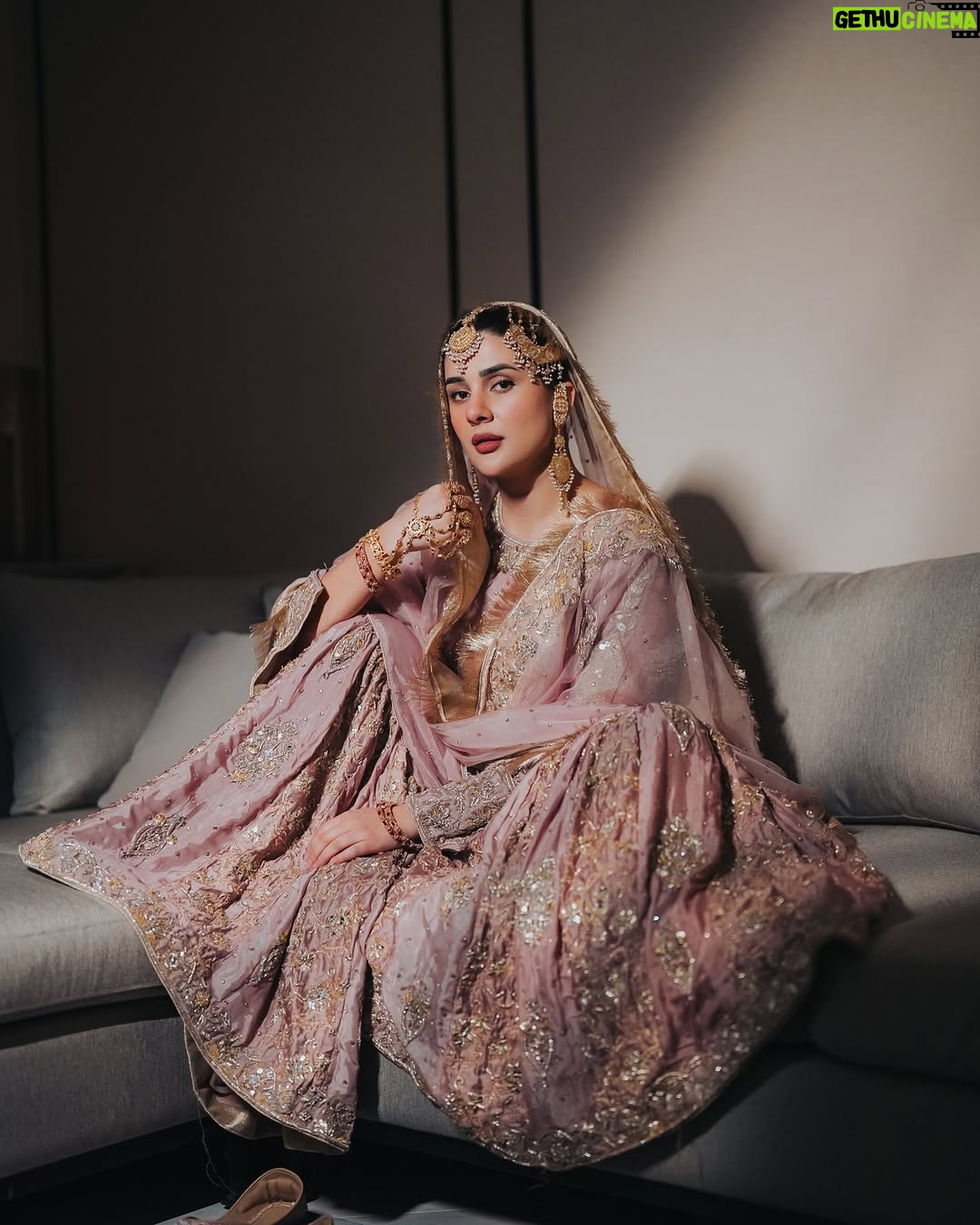 Kubra Khan - 352K Likes - I couldn’t have asked for a prettier jora to get Ruksat off in. @haseensofficial thank you so much for bringjng my vision to life ❤️🥰 You've won my heart 🥰❤️
❤️ @syedsaqlain1 for capturing it in such a beautiful way 🙏🏼🥰