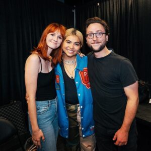 Laura Spencer Instagram - Hayley, 
You’re doing it. Holy shit, it’s all actually happening, and it couldn’t be happening to a more hardworking, kind, talented, and deserving person. In the time we’ve known each other I’ve seen you perform for 5 people under a tent at the Fullerton Artwalk, witnessed you release an EP you recorded in your garage, and now you just played THE STAPLES CENTER with an arena full of people who knew all of the words to your songs. The fact that you are constantly touring, playing sold out shows, directing your own music videos, playing in a STADIUM WITH TAYLOR FREAKING SWIFT, giving quality time to your fans, and you STILL make time for your loved ones...you are rare and you are magic. What a beautiful human and artist you are. The world is lucky to have you as a role model. It was a beautiful sight seeing phone flashlights waving in the air alongside pride flags in the crowd as you electrified that stage last night. Keep shining, keep climbing.
💕All our love 💕