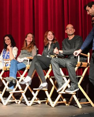 Laura Spencer Instagram - Face of pure joy after the LA @heartland_movie screening last night. Touched by all of the support in the room and happy that we finally got to share the film with Los Angeles friends, family, and so many new faces! 📷 by @alexbrown32 #heartlandmovie #womeninfilm #oklahomafilm