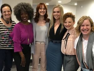 Laura Spencer Instagram - It felt especially good when I got the chance to play Sam alongside some pretty damn glorious actors this weekend on a very special pilot (#workfriendspilot) written by the seriously talented @thatgirlkarengraci, directed by the fabulous @rodgarcia59, and produced by the exceptional  @davehill48 and everyone else at #gumptionpictures! We had an insanely talented cast (a true ensemble) assembled by the lovely  @staysh_face including April Grace, @bonjour.irene @williamson_joe @celesteinclogs @leslielluvet @carsonfagerbakke @charissajactor & @nikhilshukla and an absolutely wonderful, hardworking crew (gorgeous screengrabs highlight the work of our fantastic DP @ashotofdom & team). Thanks for making my face & hair look like that @gameoverjen & the Natalies! Thanks for making me look dressed chic AF @nataliabarzilai & @meganonbyathread (and for the laughs and laughs and laughs....). It was a whirlwind of a 4 days with you all but a truly awesome experience. Love you guys and so proud of everyone!!! THANK YOU!