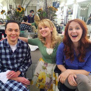 Laura Spencer Instagram - Live taping night excitement with some prettttyyyy cool people!! 👏🏻👏🏻👏🏻👏🏻👏🏻 #bigbangtheory