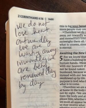 Leanne Ford Instagram - It’s amazing what you think about most when you lose so much — for me, thinking of the wreckage of this fire in my own life, believe it or not, I feel like my biggest losses are my bibles with thousands of notes in them. I made it my goal to read the Bible cover to cover this year and I must have spent hundreds of hours reading and taking thousands of notes. They went everywhere with me — on every plane, in every car, to every project, to every corner of the world I visited.

We came out rather unscathed in the grand scheme of things — this was a project we had just started and we hadn’t moved in entirely. We have a beautiful home we love in Pennsylvania. We are the lucky ones. Truly. Yet somehow — among this lost project and all of the lost treasures— losing my bibles is the only thing that really stings. 

So as I was sitting here without my notes, without my scribbles and without my underlines — and I thought — maybe you all can send me yours…!? So many of you have kindly asked how you can help and I don’t NEED a thing. We are good. But what I would love the most is if you would send me a picture of your favorite bible scribbles…?! Email a pic or pics for me over to hiya@leanneford.com?! Now, while I am guessing I won’t be able to reply to them — please know I will read and cherish every single one. 

Cause you know what they say.. When life gets ya down, try LOOKING UP.

Also for anyone looking for a fund to contribute to that is focused on long term restoration from the fires please check out @realityla and their link in my stories.

#LeanneFordInteriors