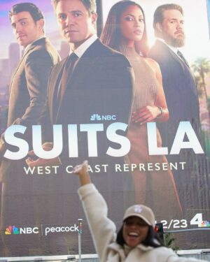 Lex Scott Davis Instagram - Tonight’s the night ! I am truly on a cloud. Can’t wait for you all to fall in love with these characters like we did. 🙏🏽 #SuitsLA TONIGHT 9/8c on @NBC then streaming on @peacock