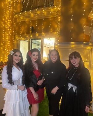 Lila Atrash Instagram - احلى جمعة عند الجميلة قلباً وقالباً الدكتورة اروى والدكتور علي بيتكم عامر دايما ان شاءالله