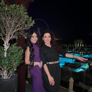 Lila Atrash Instagram - Girls night out 🥰🥰🥰 @asildubai @rixospremiumdubai