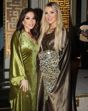 Lila Atrash Instagram - جمعة حلوة من سحور الغالية عقلبي نسرين 💚 

وطبعا عبايتي الحلوة من عند نسرين 😌