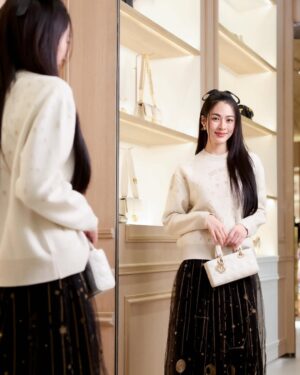 LingLing Sirilak Kwong Instagram - A day well spent at #DiorGoldHouse, filled with the newest styles and delightful treats at Café Dior. 
#DiorWinter25 @Dior