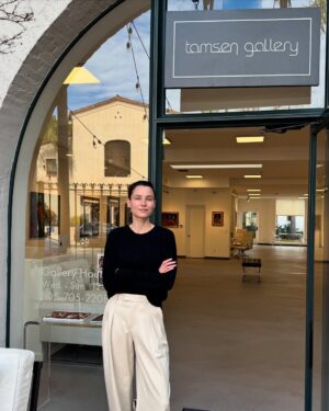 Loan Chabanol Instagram - Tamsen Gallery is pleased to introduce our new artist, Loan Chabanol. 

Loan Chabanol is a French-American painter and actress whose artwork blends whimsical storytelling with striking, expressive colors, that spark curiosity and emotion. She has exhibited her work in New York City and Los Angeles. 

Her new exhibition, “Reminiscence” will be on display from April 01 - May 31, 2025.