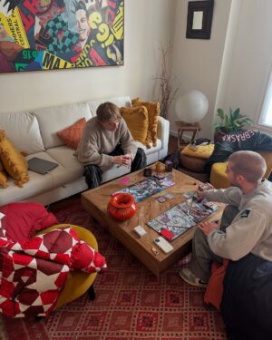 Lola Antolinos Instagram - these days are made of music, friends, art experimentations, family calls, reflections, games, and so much fun. it’s all about having fun.