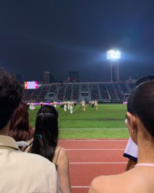 Lorena Lalina Schuett Instagram - CK11 on duty 🪄💗 @chulakatakorn #tucuball75