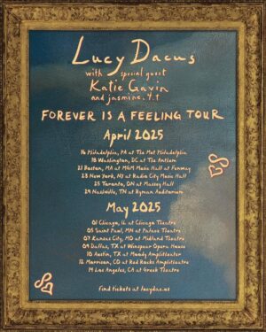 Lucy Dacus Instagram - Forever Is A Feeling Tour presale starts tomorrow, Jan 21 at 12pm local time ~ sign up for your show to get the presale code at lucydac.us