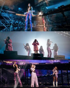 Lyodra Instagram - SUPERDIVA KONSER. Terharu, bangga dan merasa terberkati menjadi salah satu bagian dalam konser besar ini. Buatku konser ini begitu istimewa karna satu panggung dgn nama besar 3 Diva yg ternyata disamping nama besar mereka punya karakter yg istimewa yg memberi kita kenyamanan. Aku sebagai penyanyi baru banyak belajar berbagai sisi dari mereka, love you mimi Kd, mama Uthe, mami Titi Dj. My girls titi, ziva, kita sudah melangkah sejauh ini semoga kita kebagian rezeki seperti senior kita. Menjelang konser, kita kurang sehat bahkan h-2 aku masih opname dbd tp akhirnya kita bisa memberikan yg terbaik. Terima kasih banyak Om Erwin om jay dan semua tim di belakang layar hingga konser ini berjalan dengan baik. Terima kasih yg sudah nonton dan menyukai karya karya kita ❤️