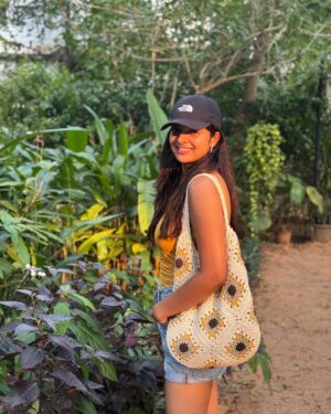 MV Namritha Instagram - golden hour, golden-er memories 🐚