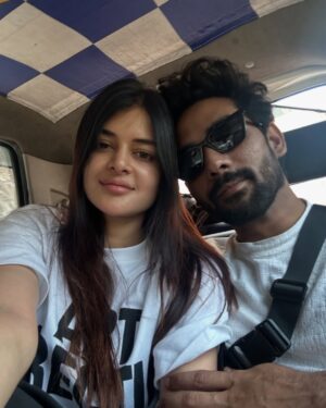 Madhumita Sarcar Instagram - The best part of travelling is not the place we visit — it’s the person I get to explore them with. Here’s to more unforgettable moments. From hidden trails to bustling cities — with you, it feels like home. You bring the world to me ❤️🧿 @debmalyachakravorty ❤️😘