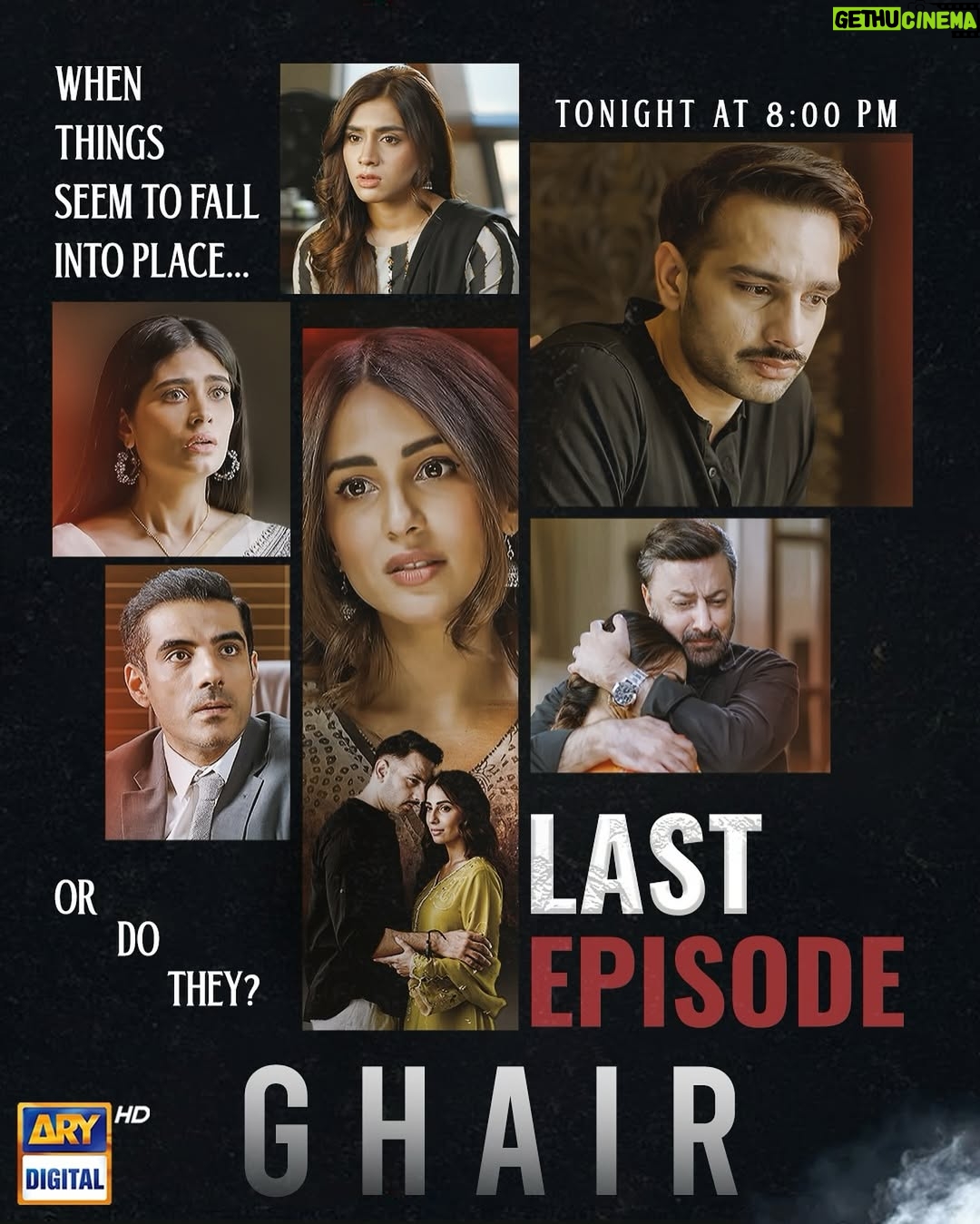 Madiha Iftikhar - 1.4K Likes - HOW WILL IT ALL END??❤️🔥
Watch the Last Episode of Ghair tonight at 8 PM on Ary Digital!
#Ghair #UshnaShah #AdeelHussain #UsamaKhan #ARYDigital
@ushnashah @adeelhusain78 @usama.khan11 @arydigital.tv