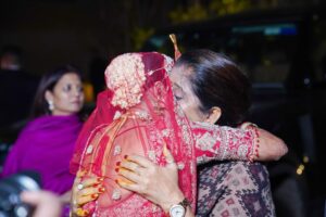 Maera Mishra Instagram - This is the moment when even the one made of steel loses all the strength! 
Toughest part!🥺
#vidai #bidaai #love #affection #family