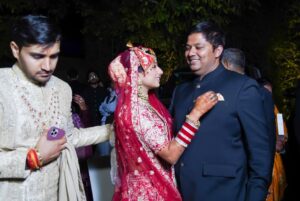 Maera Mishra Instagram - This is the moment when even the one made of steel loses all the strength! 
Toughest part!🥺
#vidai #bidaai #love #affection #family