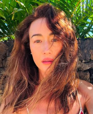 Maggie Q Instagram - Mama’s garden 🍋🍊🥭🍌🥥🌱♥️