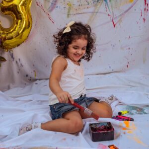 Maham Amir Instagram - - Happy 3rd birthday to our incredible daughter, Haadiya Jaan 💥 

Today, we celebrate not just her special day but the beautiful way she paints the world around her with her imagination. 

From splashes of color on canvas to the laughter that fills our home, every moment with her is a masterpiece.

Watching her explore, create & express herself is a joy beyond words. 

Here’s to many more colorful adventures, giggles & memories together InshaAllah!

Mama Baba Loves You Haado Jaan 💖

#HaadiyaFaizan #happybirthday #painttheworld #SayMashaAllah #FaizanShaikh #MahamAamir 

Magic Created By: @ztareen 
Special Thanks: @mona.saadi @saadikhalid