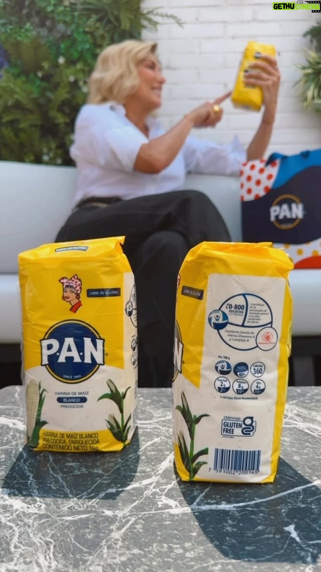 Maite Delgado - 23.3K Likes - ¡Atención, Venezuela! 📣
Tenemos una noticia que celebrar: nuestra Consentida de Venezuela, Harina P.A.N., ¡ahora está certificada como libre de gluten! 🎉
Es la primera harina precocida de maíz en el país, en conseguir la certificación por parte de GFCO -la organización internacional líder en otorgarla- y ¡lo celebramos por todo lo alto! 💛
#PANLibreDeGluten #LaConsentidaDeVenezuela
#HarinaPAN