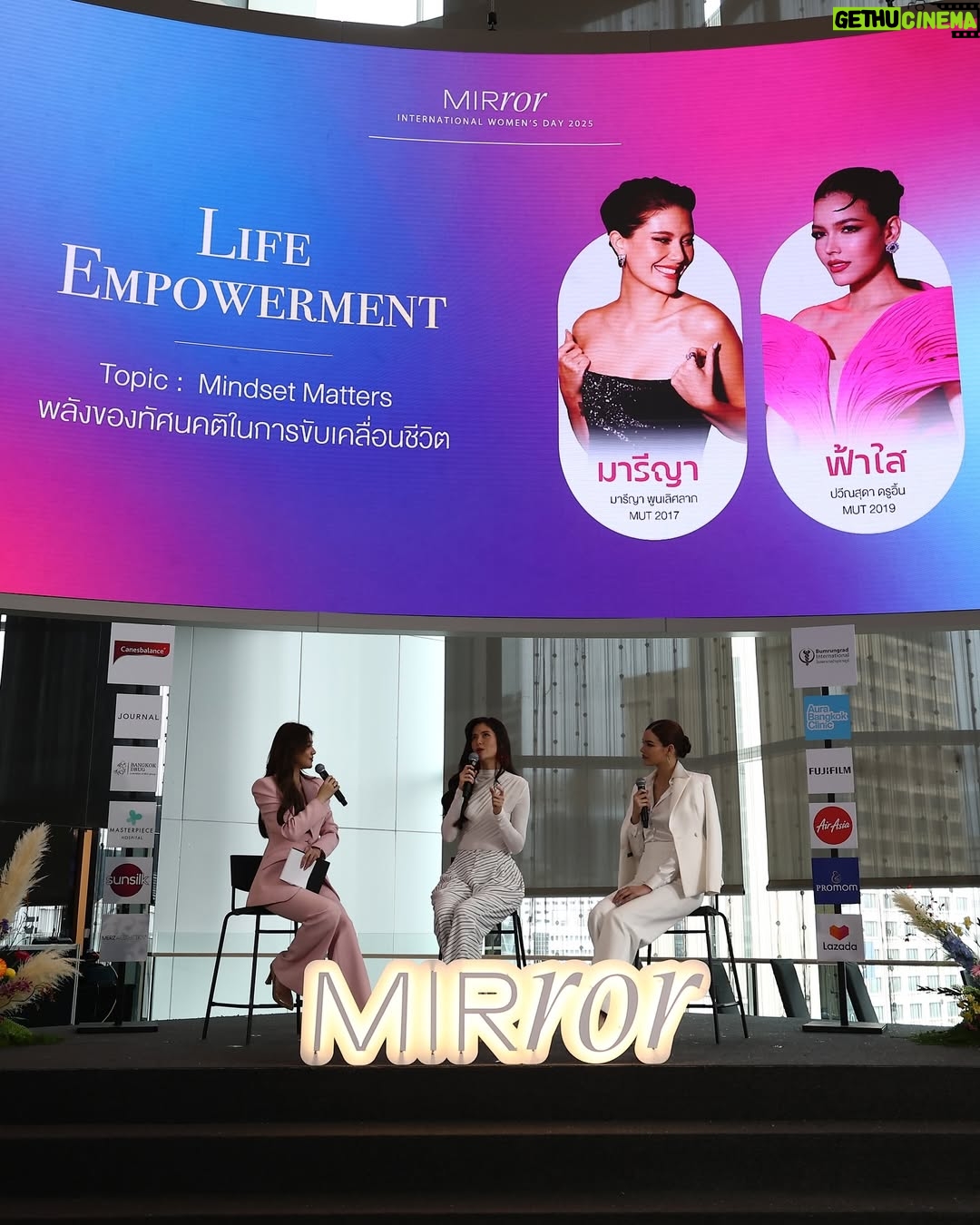Maria Lynn Ehren - 3 Likes - Mindset does matter! When youāre clear on your values and your vision for a better tomorrow, the steps you need to take today become so much clearer.
Kicking off #WomensDay in Bangkok with a lovely reunion and an inspiring sessions.
Thank you for having me ka.
Lovely set from @veladebangkok
HairMakeup @katai_makeup āØ
#MirrorThailand
#MirrorIWD2025 #ForAllWomenandGirls #InternationalWomensDay
#ąø§ąø±ąøąøŖąøąø£ąøµąøŖąø²ąøąø„