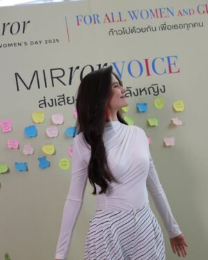 Maria Lynn Ehren Instagram - Mindset does matter! When you’re clear on your values and your vision for a better tomorrow, the steps you need to take today become so much clearer.

Kicking off #WomensDay in Bangkok with a lovely reunion and an inspiring sessions. 

Thank you for having me ka.

Lovely set from @veladebangkok 
HairMakeup @katai_makeup ✨ 

#MirrorThailand 
#MirrorIWD2025 #ForAllWomenandGirls #InternationalWomensDay
#วันสตรีสากล