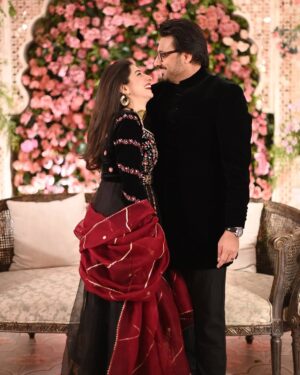 Mariyam Nafees Instagram - • My pasandeeda personal mard 🫰🏻

@iamthamaan ♥️

@ansabjahangirstudio 
@oshoot 

#AmYam