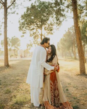 Mariyam Nafees Instagram - • Godh Bharai 🧡

That’s all a Nano celebrating her grandchild 🥹

This beautiful intimate evening wouldn’t have been possible without my dream team. These people have been part of our lives from our Dua-e-Khair and some from even before 🫶🏻

Thank you for making the most gorgeous jora in literally two days @zartashcouture 
@mahi_khan_burki 🥹 LOVE YOU!

@mahasphotographyofficial we can’t imagine our special days not being captured by you. Right emotions and feels every-single-time. You know we love you! 

@arjinnovation our go-to duo in Islamabad. From our shaadi to godh-bharai - we just tell them the occasion and they look after everything. You guys are amazing! 🫶🏻

@faizas.salon for my hair and makeup - always! Just the way I want it 😘 

@hajiyahyaghulamghausjewellers there’s a reason you’re our khandaani jewellers ☺️ epic pieces for epic events!

Amaan’s attire by the amazing @amiradnanofficial 

| #AmYam | Godh Bharai | Coming Soon | MashAllah | Alhamdulilah |