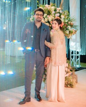 Mariyam Nafees Instagram - • My Simpatico ♥️
@iamthamaan 

Solid Glam Game Credits:
@wardaqutubkhanofficial I’ll just steal this ensemble from you 🤪
@hajiyahyaghulamghausjewellers Khandaani zevraat 😂
@the.photoneers Thanks for the pictures 🫠
@faizas.salon my go to in Isloo 🥹

| #AmYam | Weddings | From April | Style File |