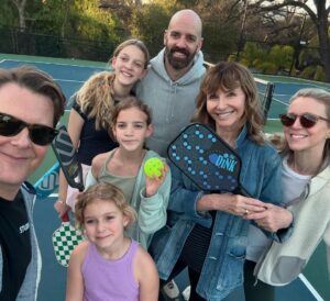 Mary Steenburgen Instagram - Life has been wonderfully ( and sometimes not so wonderfully) intense lately. I have been too busy to think about posting lately but today I’m going for it. The good and the bad. The good massively out weighs the bad, especially two little new babies in our life named Sonny and Tove. They are incredible blessings and we are so grateful to be a part of their little tribes.  Because Ted’s show is so wonderful, and Ted in it, we ended up going to lots awards shows, including one where he received The Carol Burnett Award at the Golden Globes Gala. Sitting next to one of my comedy heroes was just so meaningful to me. She is as magnificent as you think she might be. Last night at the SAG Awards Ted didn’t win but we had an amazing evening anyway. Part of the thrill was sitting next to my dear friend, Jane Fonda, and being blown away by her beautiful acceptance speech for her lifetime achievement award. 

I have a shot of the Palisades Fire that I took on the day it broke out- though we were more fortunate than a lot of people, it caused so much pain and heartbreak to so many, and Ted and I are trying to do what we can to help our city that we love.

The chocolate cake is an old favorite recipe and I made it for my granddaughter’s 13th birthday. 

There is a picture of myself and my Aunt Freda taken at her 100th birthday bash that we all threw for her in Arkansas. 

It’s been a crazy beginning of 2025! #blessed 

Hair @davestanwell, Makeup @lorencanbymakeup, Styling @katwaslike, SAG Dress & Jewelry @lever_couture @beladorajewelry, Golden Globes Gala Dress & Jewelry @moniquelhuillierofficial @anitakojewelry