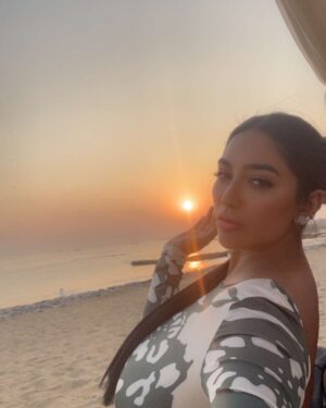 Mathira Instagram - Staying wild ocean child 🌊♓️