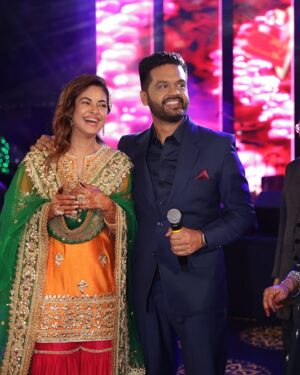 Meera Chopra Instagram - 1 year to us @rakshit25!!
#HappyAnniversary to both of us. People say 1st year is the most difficult year. Looking back on our journey, I see love, growth, and endless memories. Looking forward, I see a lifetime of happiness with you. now and always. Lot of many more years to us!!
