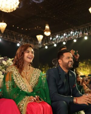 Meera Chopra Instagram - 1 year to us @rakshit25!!
#HappyAnniversary to both of us. People say 1st year is the most difficult year. Looking back on our journey, I see love, growth, and endless memories. Looking forward, I see a lifetime of happiness with you. now and always. Lot of many more years to us!!