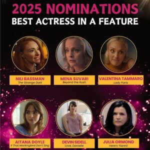 Mena Suvari Instagram - Thank you @gardenstatefilmfestival for this beautiful recognition ✨🩵🙏🏼I’m so grateful and honored to be amongst such wonderful talent ✨