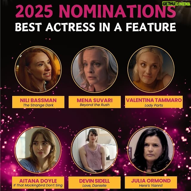 Mena Suvari - 627 Likes - Thank you @gardenstatefilmfestival for this beautiful recognition ✨🩵🙏🏼I’m so grateful and honored to be amongst such wonderful talent ✨