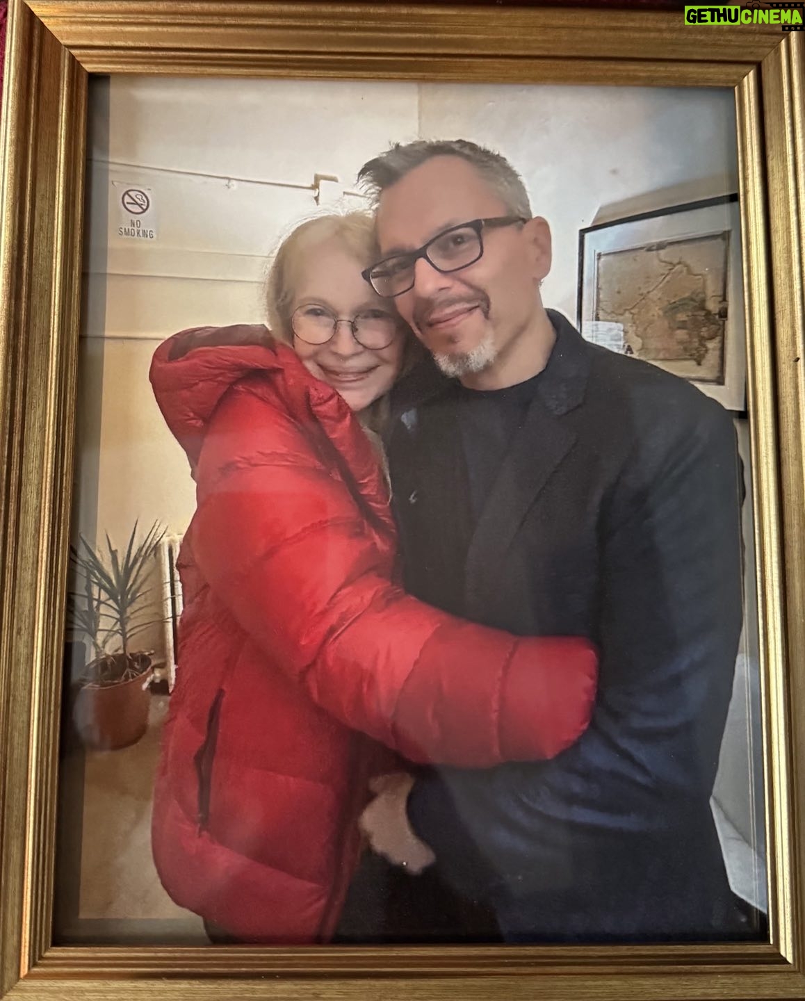 Mia Farrow - 1.8K Likes - With Matthew- my son