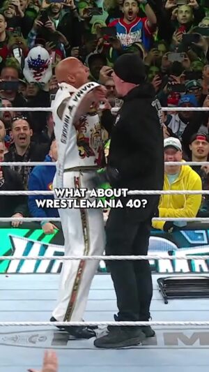 Michelle Leigh Calaway Instagram - Undertaker's surprise appearance at WrestleMania 40 was incredible #wwe #wrestling #undertaker #michellemccool